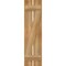 Ekena Millwork Spaced Board-n-Batten Shutters w/Z-Bar, Rough Sawn Western Red Cedar, 11 1/4W x 42H, PR RBS06Z11X042RWR - alternate 2
